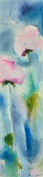 Fragile Beauty by Emilija Pasagic - Original Painting on Box Canvas sized 12x48 inches. Available from Whitewall Galleries